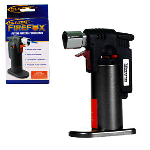 Blazer Lighter Firefox Torch 4.5" Black