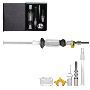 Nectar Collector Set with Titanium Tip 2207 14mm 11.5" Black