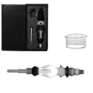 Nectar Collector Set with Titanium Tip 2245 8.5" Black