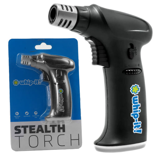 Whip-It Lighter Stealth Torch 5.0" Black