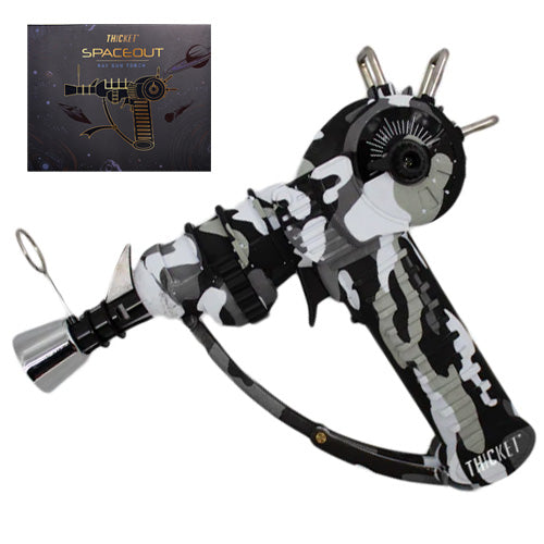 Thicket Spaceout Lighter Ray Gun Torch 7.0" x 8.0" Black Camo
