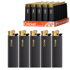 Cricket Lighter Original 2000 Lights Black Matte