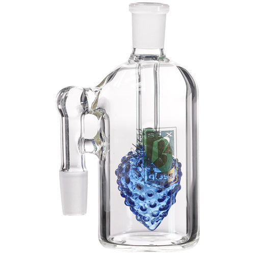 6B Glass Ash Catcher 8442 14mm 90 Degree Blue