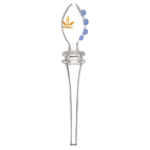 aLeaf Nectar Collector Straw Quad 4 Dot Dab 6" Blue