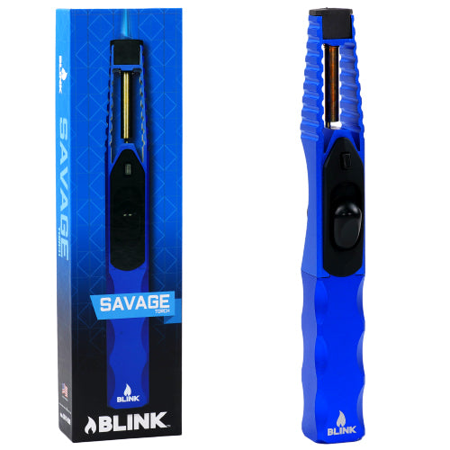 Blink Lighter Savage Torch - 10.0" Blue