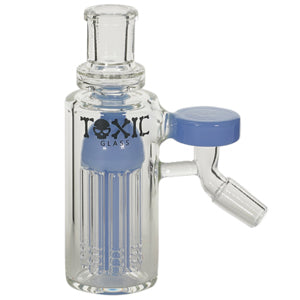 Toxic Ash Catcher 8 Arms 6260 5" 45 Degree Blue