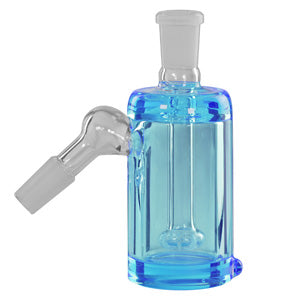 Ash Catcher With Liqued 7690 14mm 45 Degree Blue