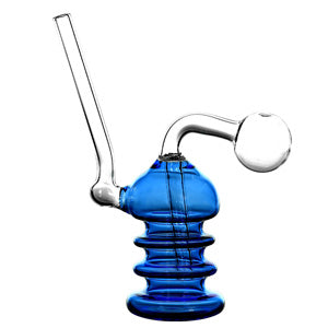 O.B. Water Pipe 3Ring 8168a 5.0" Blue