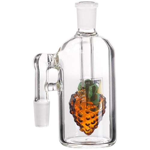 6B Glass Ash Catcher 8442 14mm 90 Degree Brown