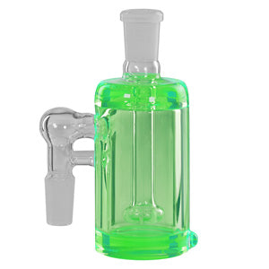 Ash Catcher With Liqued 7689 14mm 90 Degree Green