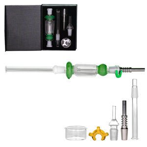 Nectar Collector Set with Titanium Tip 2207 14mm 11.5" Green