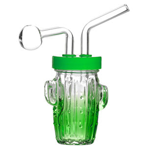 O.B. Water Pipe Cactus 2103a 7.5" Green
