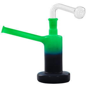 O.B. Water Pipe 8186 6.5" Green/Black