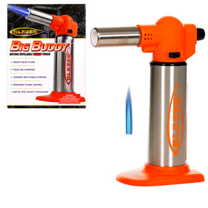Blazer Lighter Big Buddy Turbo Torch 7.0" Orange