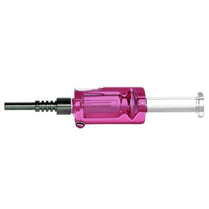Nectar Collector Liquid Inside - with Metal Tip 2273a 7.5" Purple