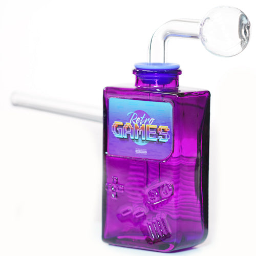 O.B. Water Pipe Old School Game 1439a 6.5" Purple