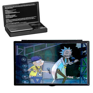 Holographic Scales Digital Max Capicity 500g, Sensitivity 0.01g Rick & Morty Singing