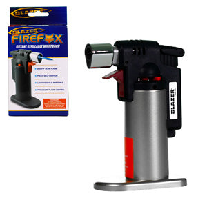 Blazer Lighter Firefox Torch 4.5" Silver