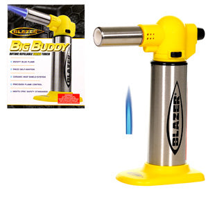 Blazer Lighter Big Buddy Turbo Torch 7.0" Yellow