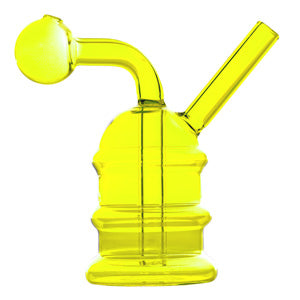 O.B. Water Pipe 3 Rings 2109a 4.0" Yellow