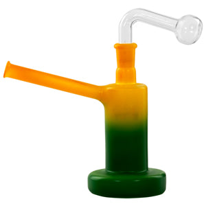 O.B. Water Pipe 8186 6.5" Yellow/Green