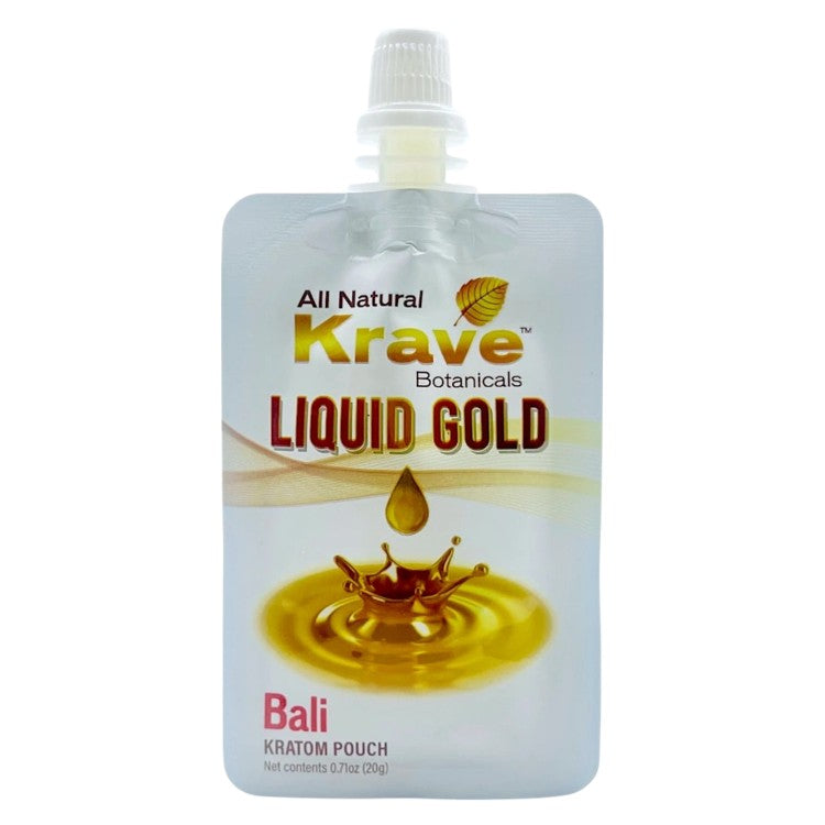 Krave Extracts & Drinks Liquid Gold Pouch Bali