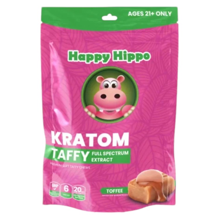 Happy Hipo Gummies & Edible Taffy 20mg MIT Toffee
