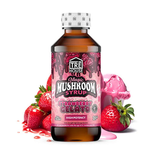TRE House Magic Syrup 23 servimgs 4oz Strawberry Gelato