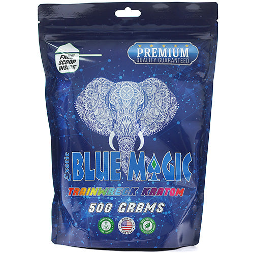 Blue Magic Powders Kratom 500gr Trainwreck