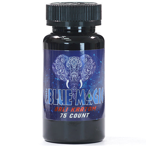 Blue Magic Tablets & Caplets Kratom 75ct Bali