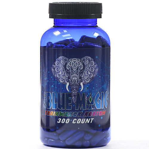 Blue Magic Tablets & Caplets Kratom 300ct Trainwreck