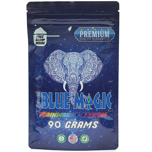 Blue Magic Powders Kratom 90gr Trainwreck