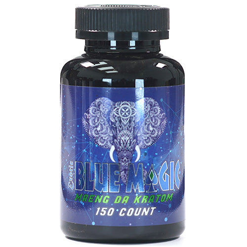 Blue Magic Tablets & Caplets Kratom 150ct Maeng Da