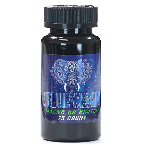 Blue Magic Tablets & Caplets Kratom 75ct Maeng Da