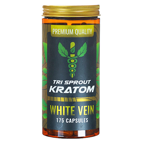 Tri Spout Tablets & Caplets Kratom 175ct White Vein