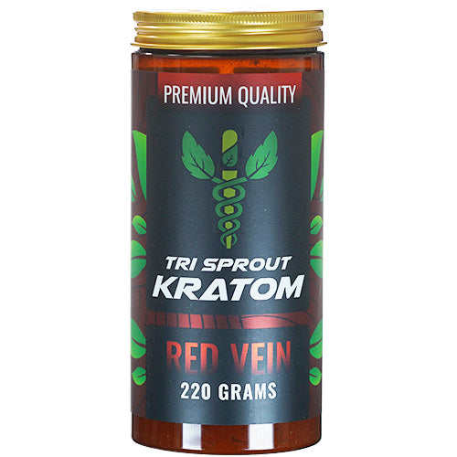 Tri Spout Powders Kratom 220gr Red Vein