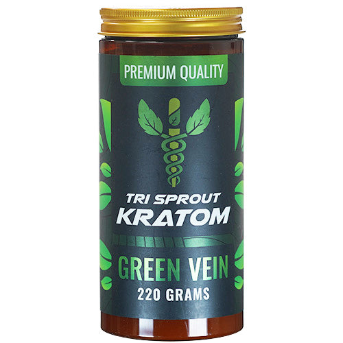 Tri Spout Powders Kratom 220gr Green Vein