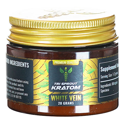 Tri Spout Powders Kratom 20gr White Vein
