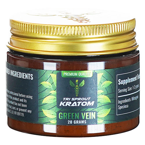 Tri Spout Powders Kratom 20gr Green Vein