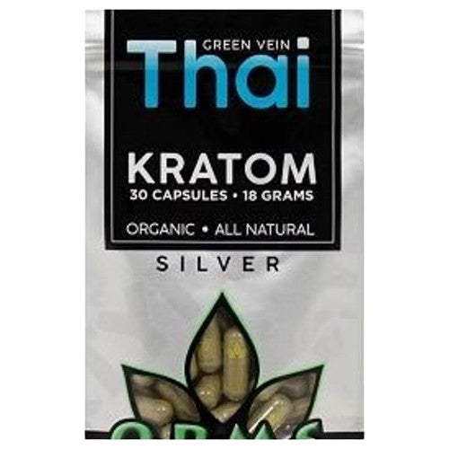 OPMS Tablets & Caplets Kratom 30ct - 18gr Green Vein Thai