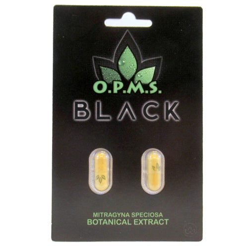 OPMS Tablets & Caplets Extract Capsules 2-Pack Black