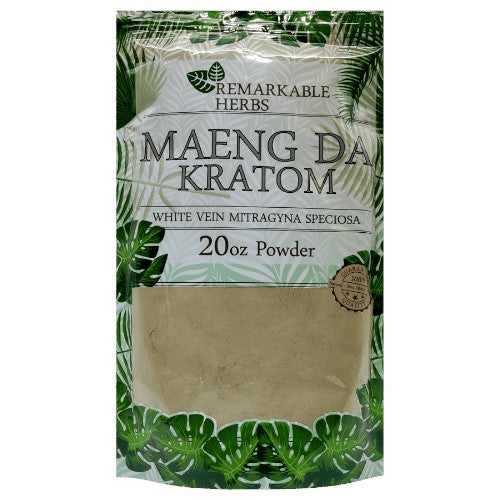 Remarkable Herbs Powders Kratom 20oz Maeng Da Green