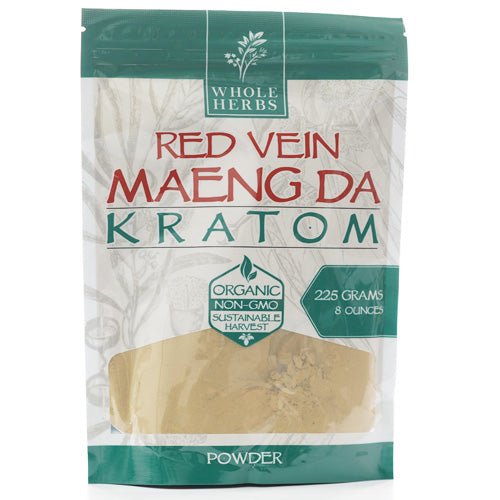 Whole Herbs Powders Kratom 225gr 8.0oz Red Vien Maeng Da