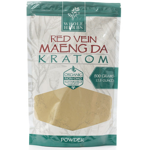 Whole Herbs Powders Kratom 500gr 17oz Red Vien Maeng Da