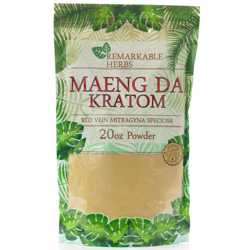 Remarkable Herbs Powders Kratom 20oz Maeng Da Red
