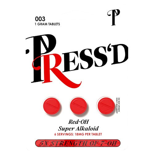 Press'd Tablets & Caplets Tablets 6 servings 3-Pack Red-Oh