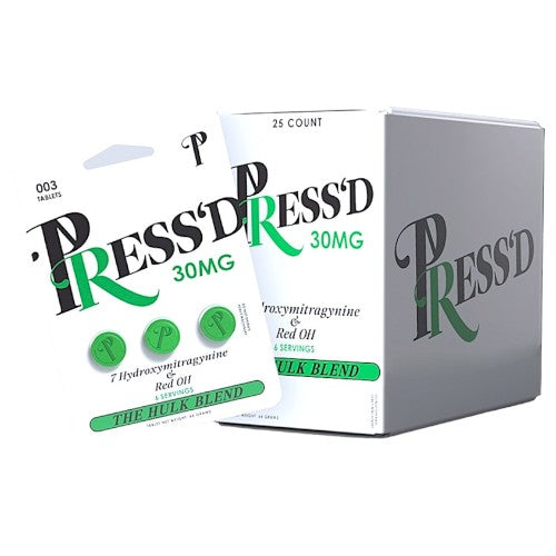 Press'd Tablets & Caplets Tablets 6 servings 3-Pack The Hulk Blend