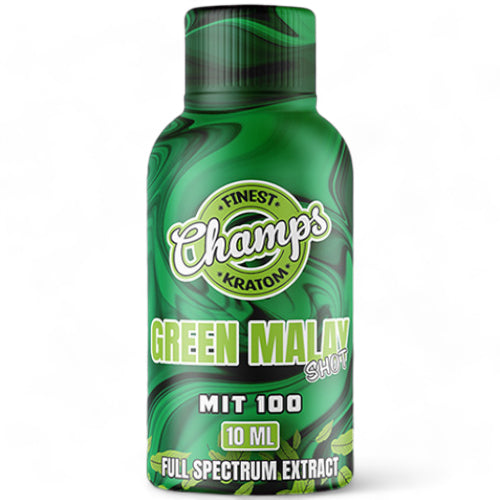 Champs Kratom Extracts & Drinks Shot (10 ML / 100MIT) Green Malay