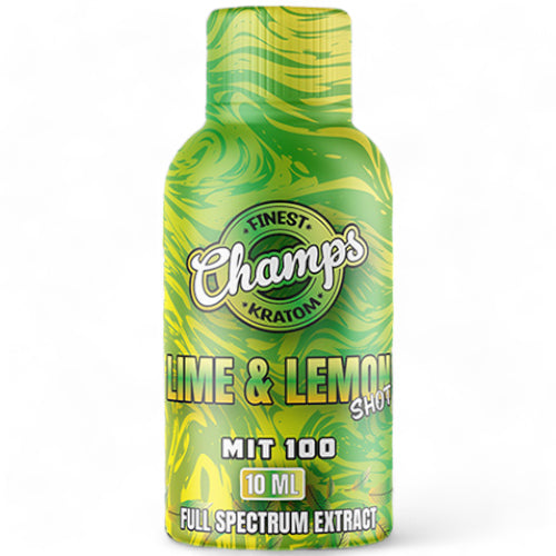 Champs Kratom Extracts & Drinks Shot (10 ML / 100MIT) Lime & Lemon