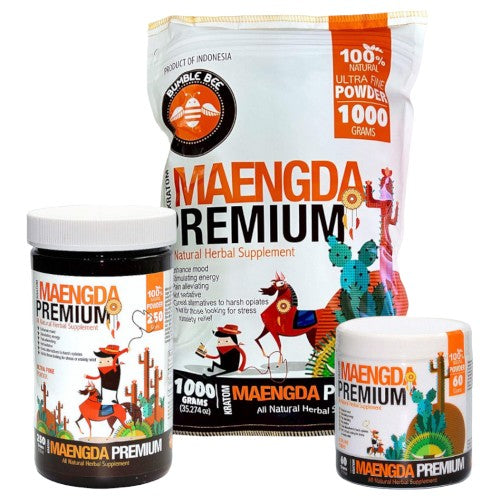 Bumble Bee Powders Kratom 1000gr Maeng Da Premium
